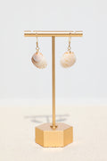 Clam shell earrings