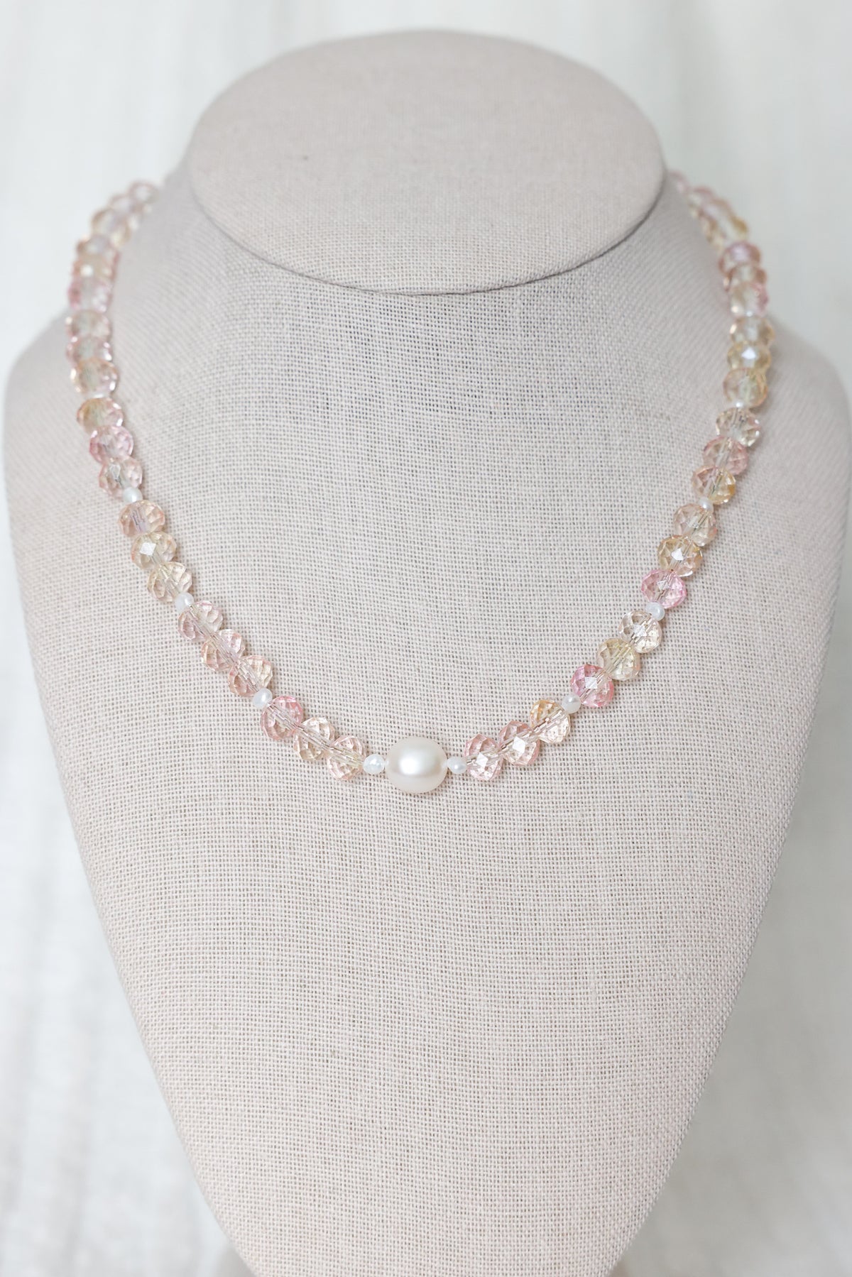 Strawberry lemonade necklace