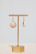 Scallop & Cowrie shell earrings