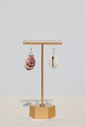 Scallop & Cowrie shell earrings