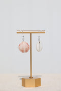 Scallop & Cowrie shell earrings