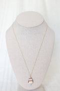 Double pendant necklace