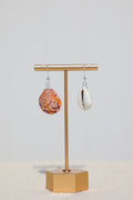Scallop & Cowrie shell earrings