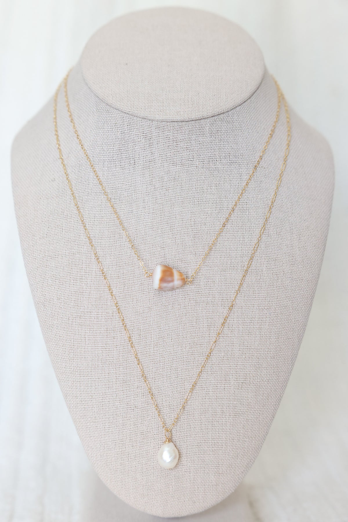 Cone shell necklace