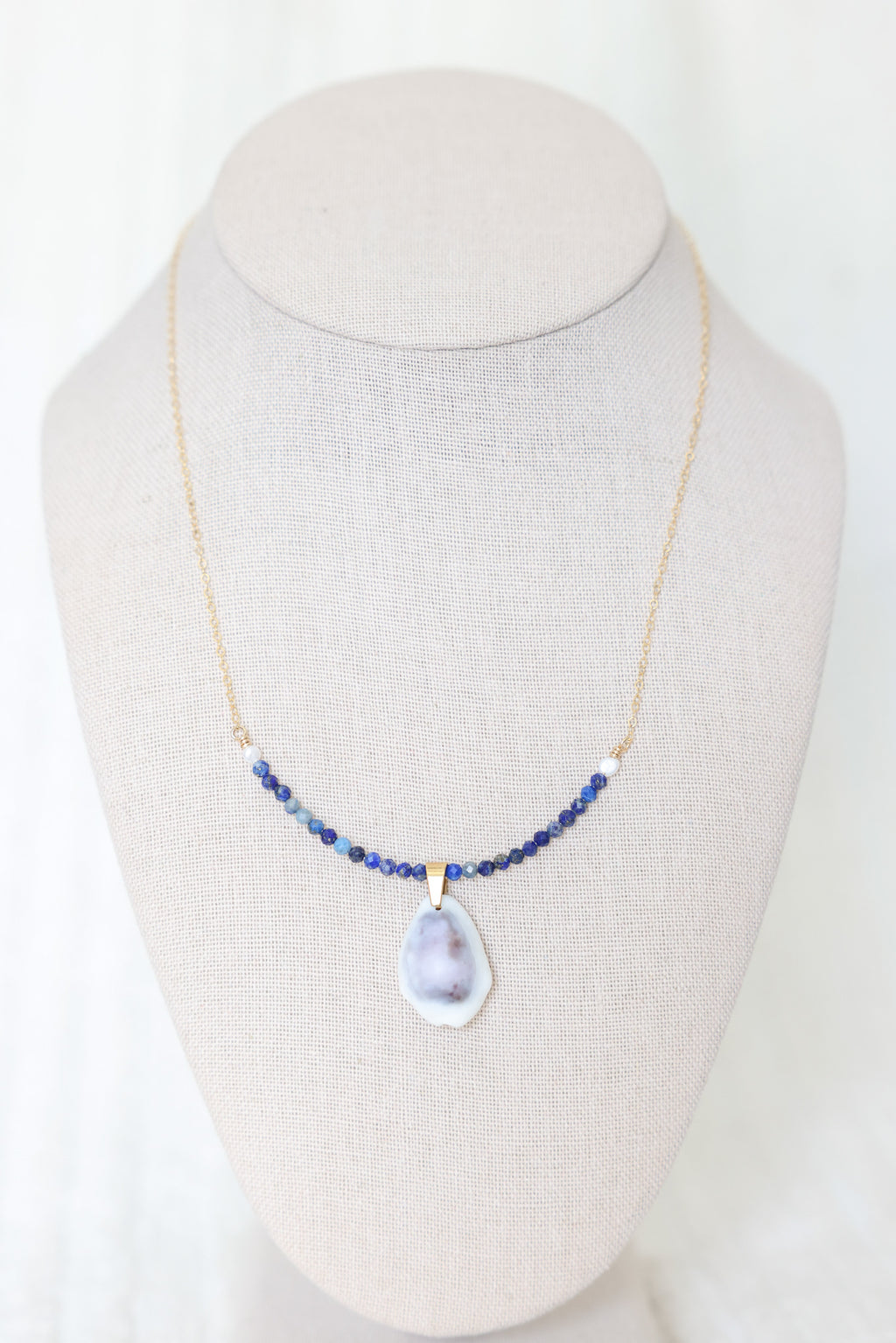 Oceana Necklace in lapis