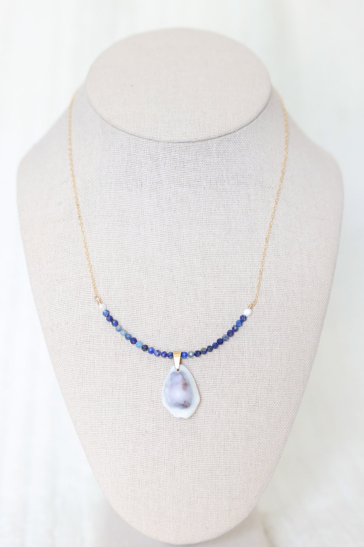 Oceana Necklace in lapis