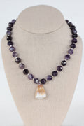 Beaded shell necklace