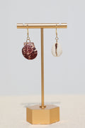Scallop & Cowrie shell earrings