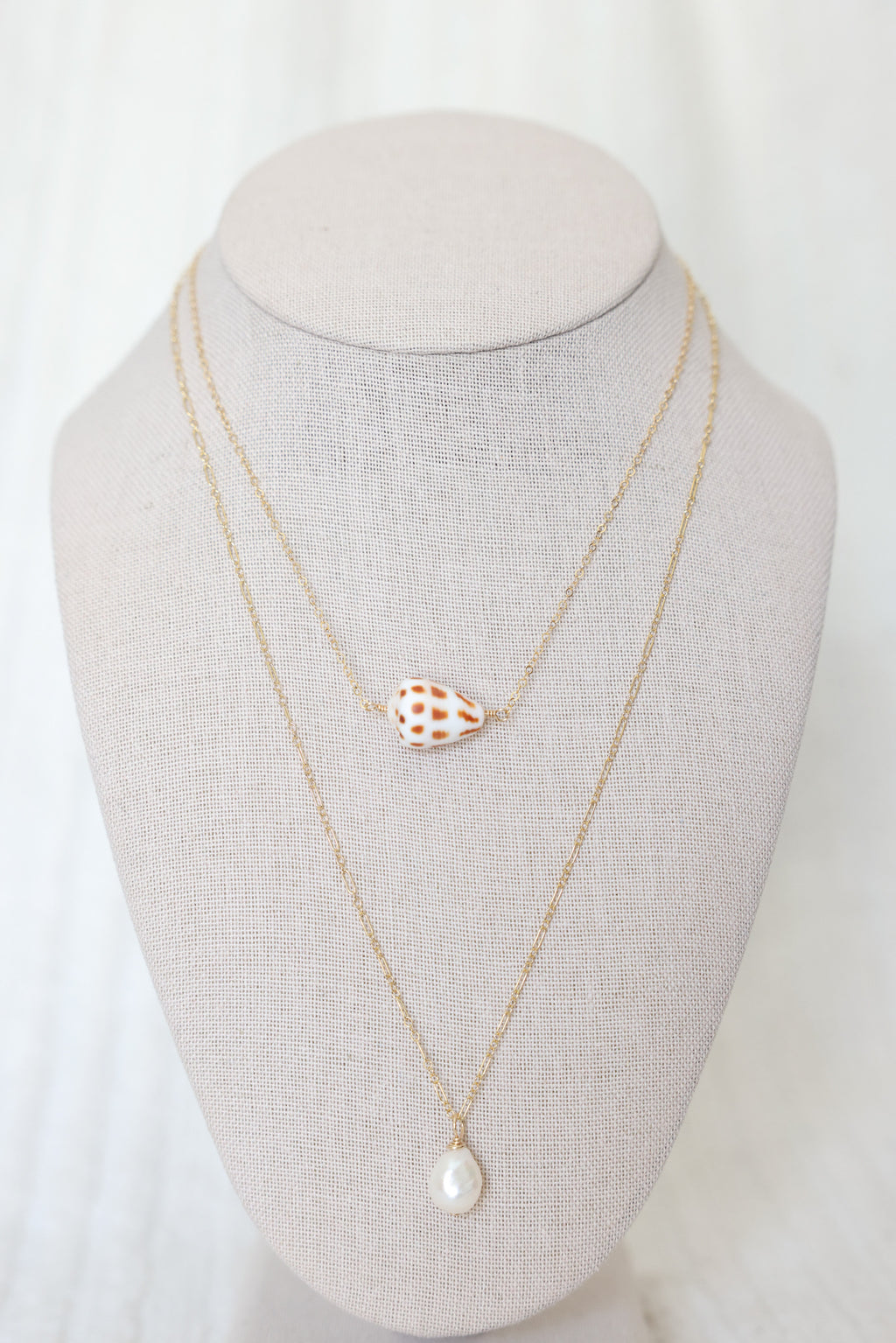 Cone shell necklace
