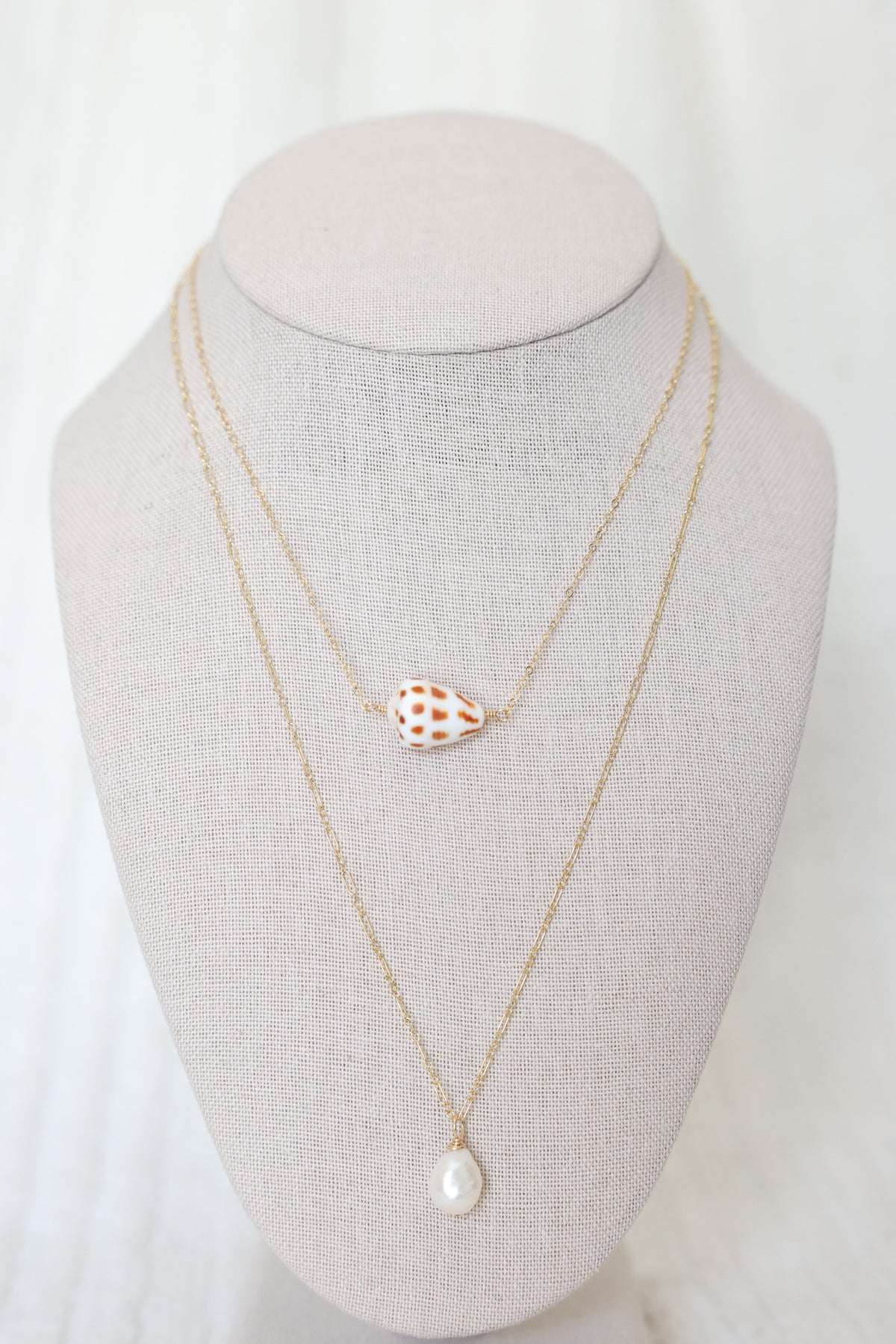 Cone shell necklace