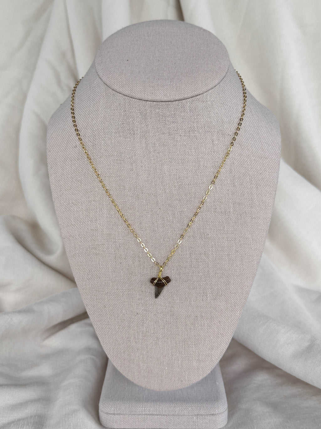 Shark tooth necklace