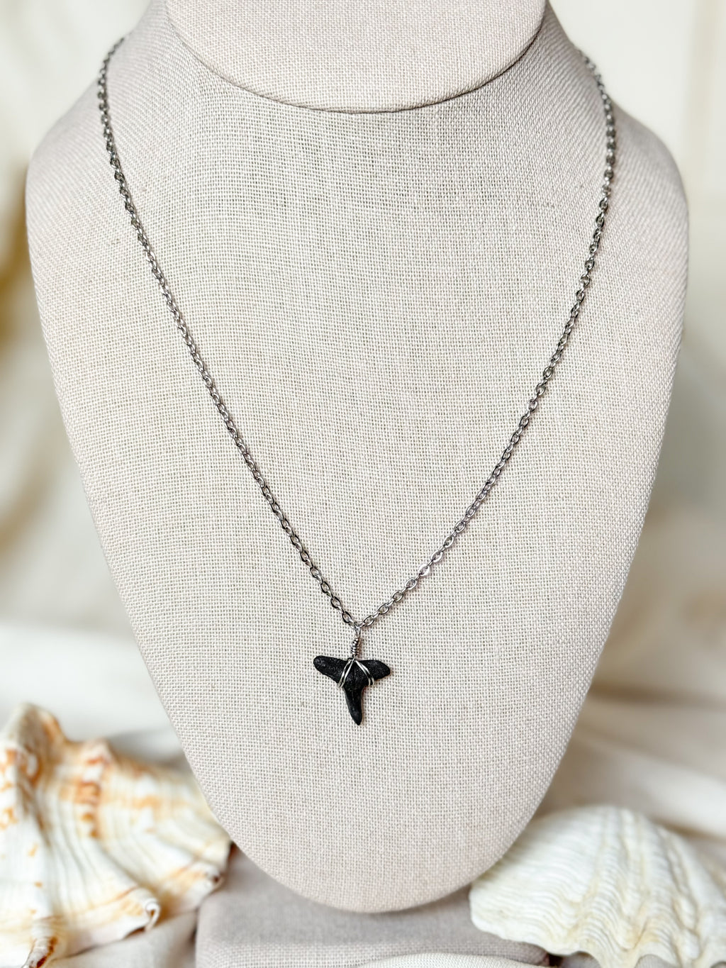 Shark tooth necklace