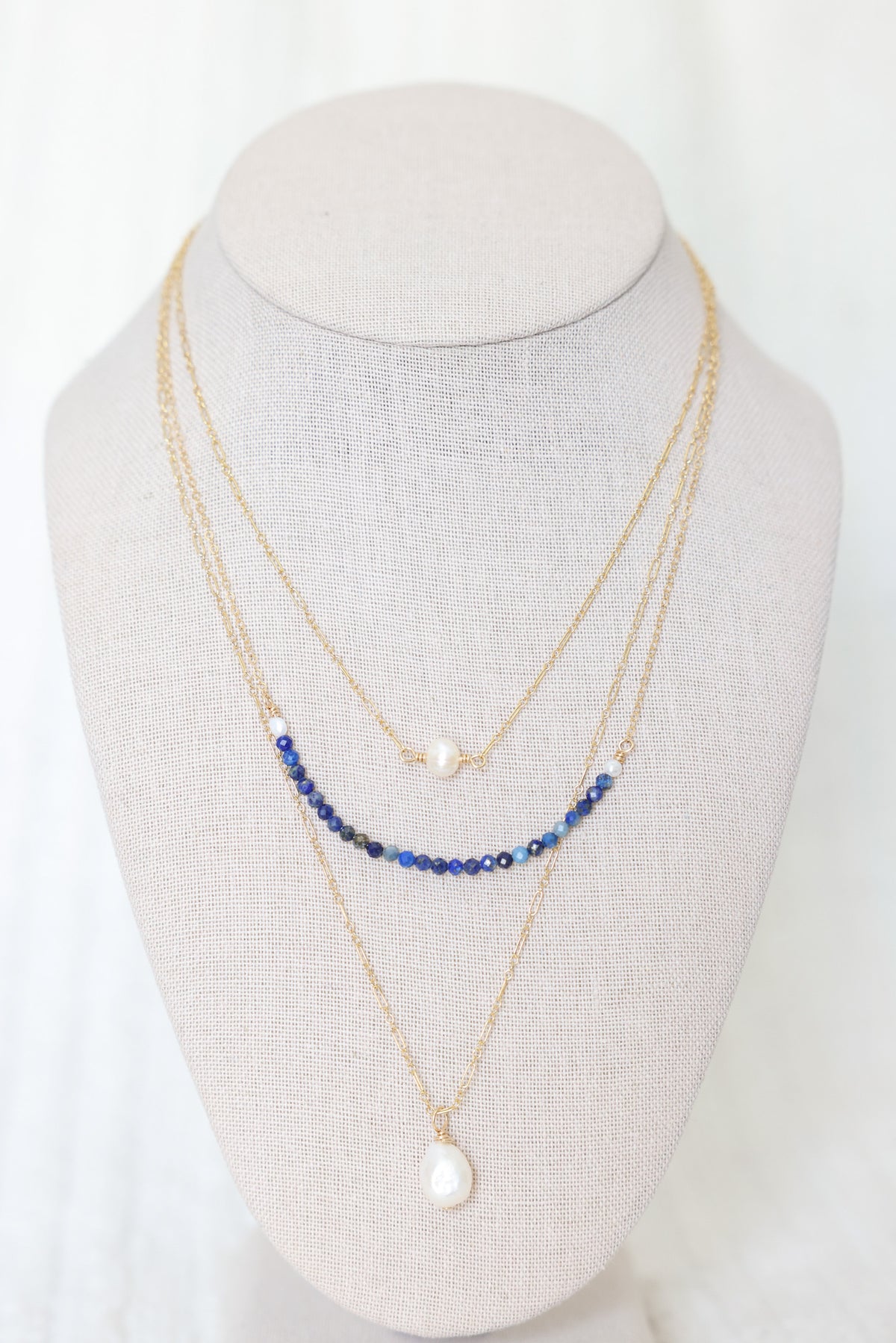Oceana Necklace in lapis