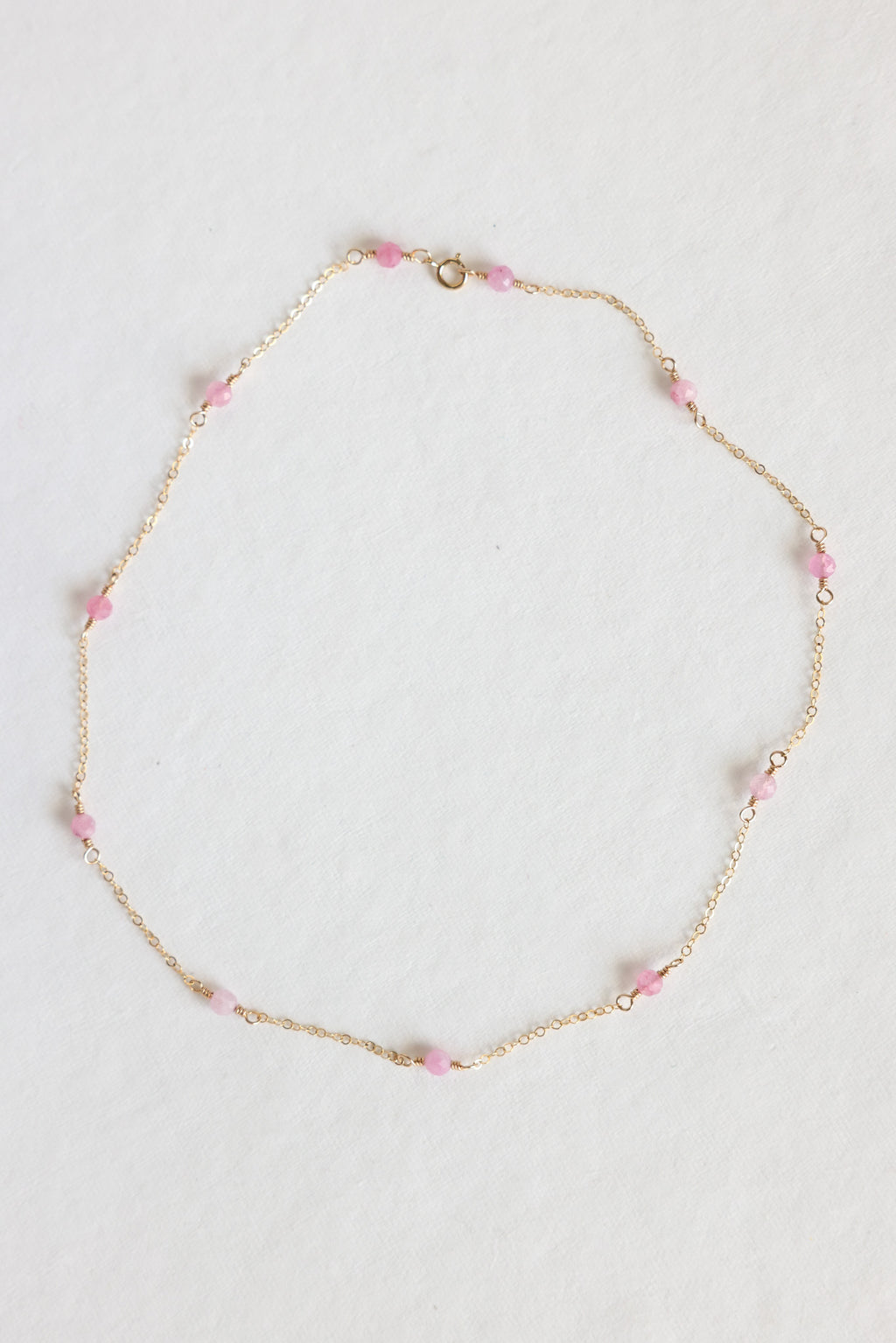 Isla Necklace in pink