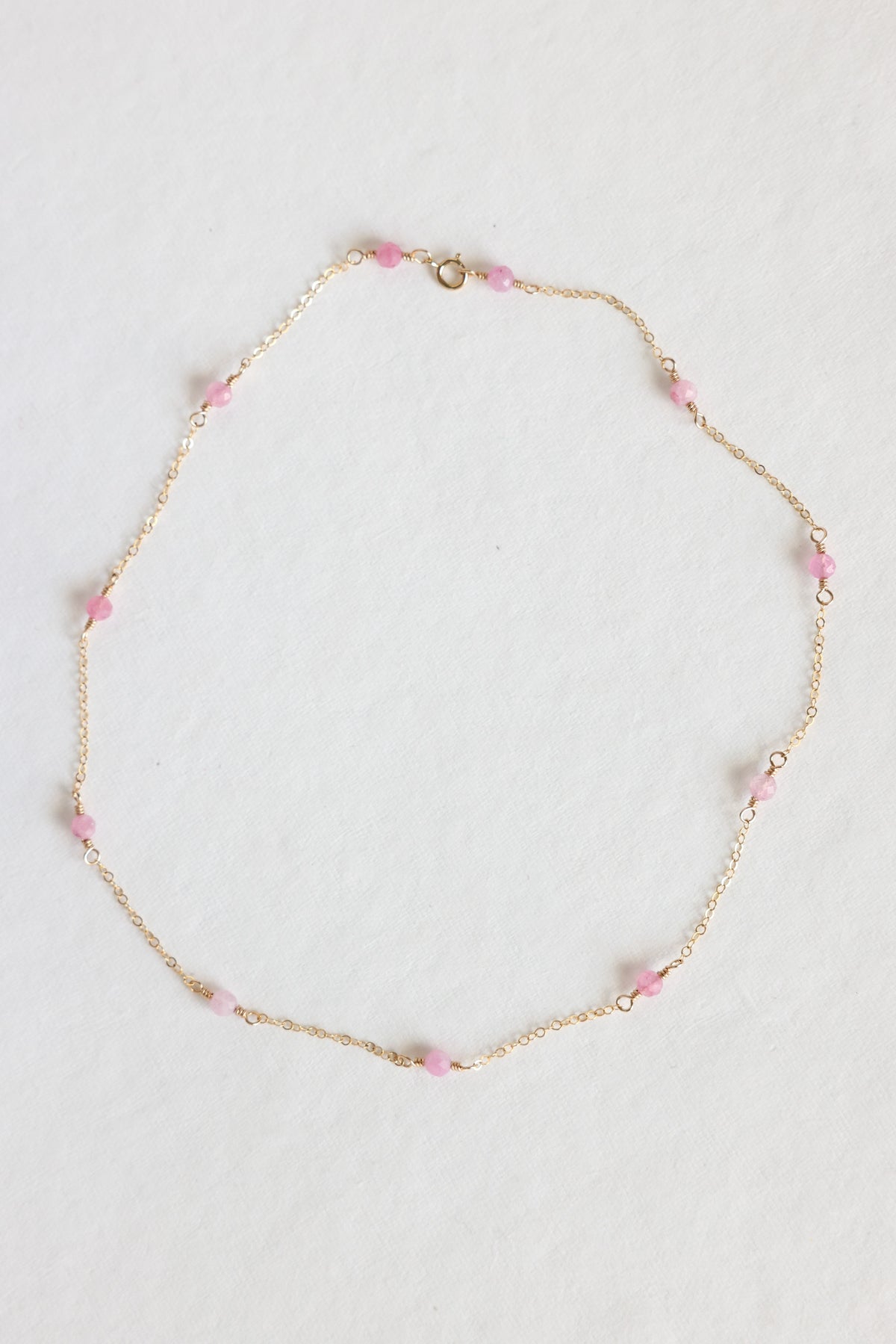Isla Necklace in pink