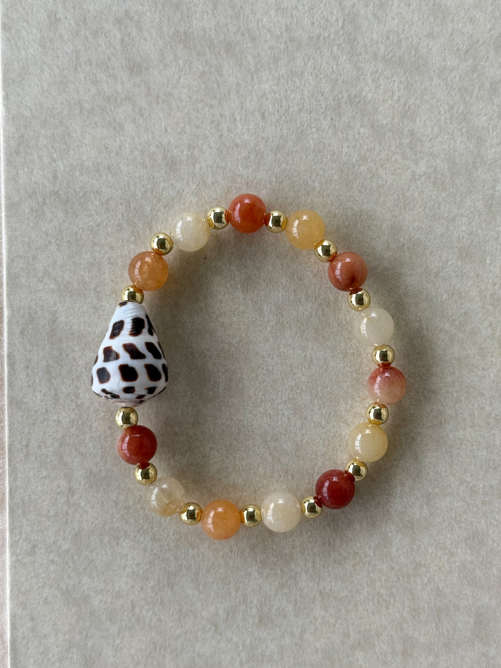 Cone shell bracelet