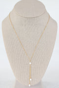 Pearl drop necklace