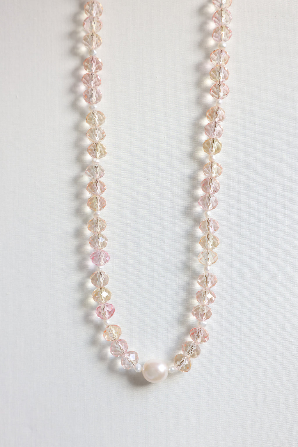 Strawberry lemonade necklace