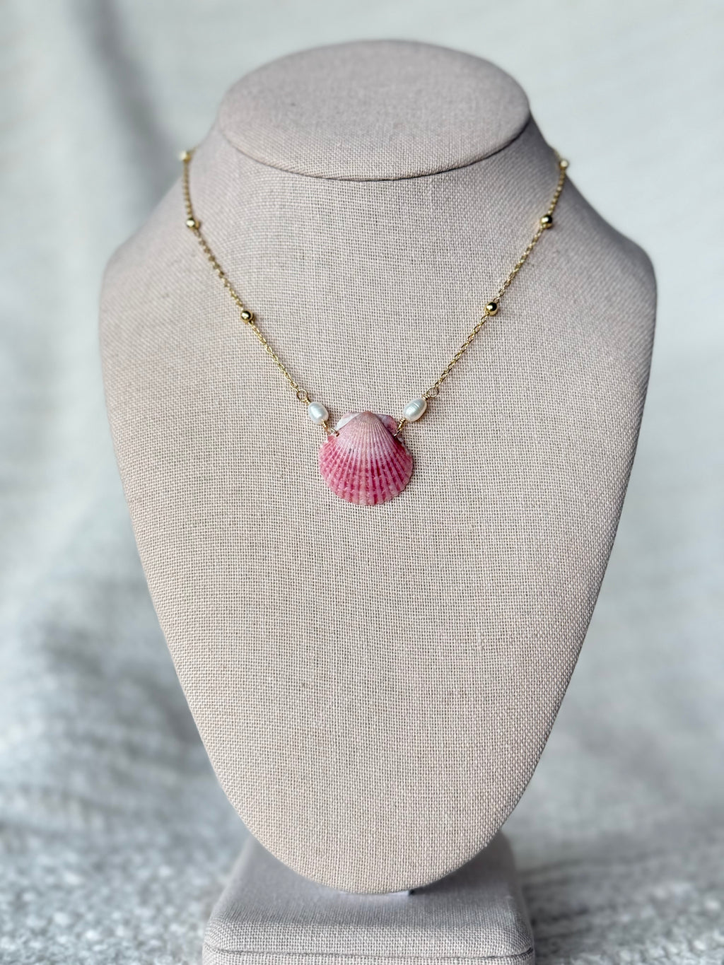 Seashell necklace
