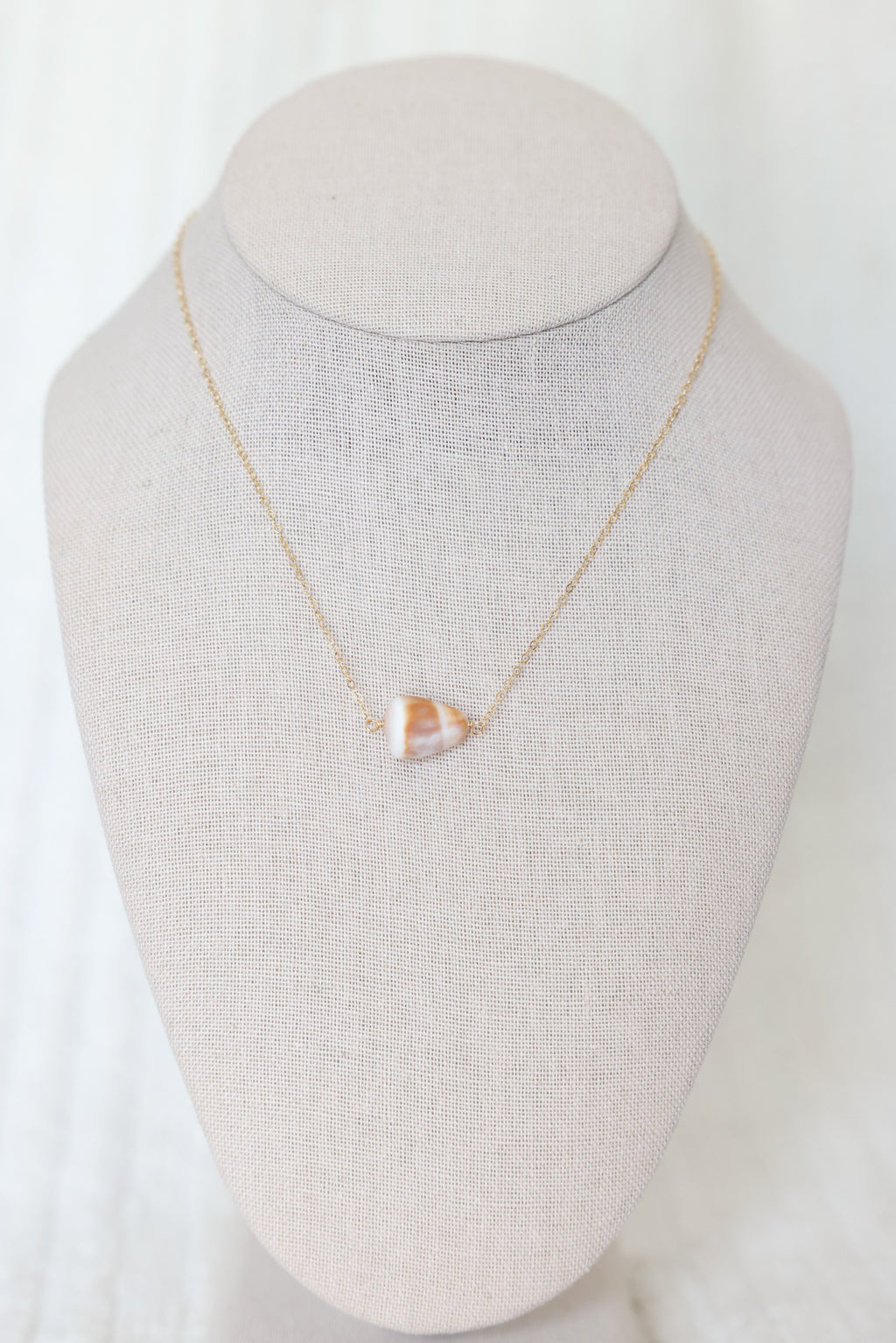 Cone shell necklace