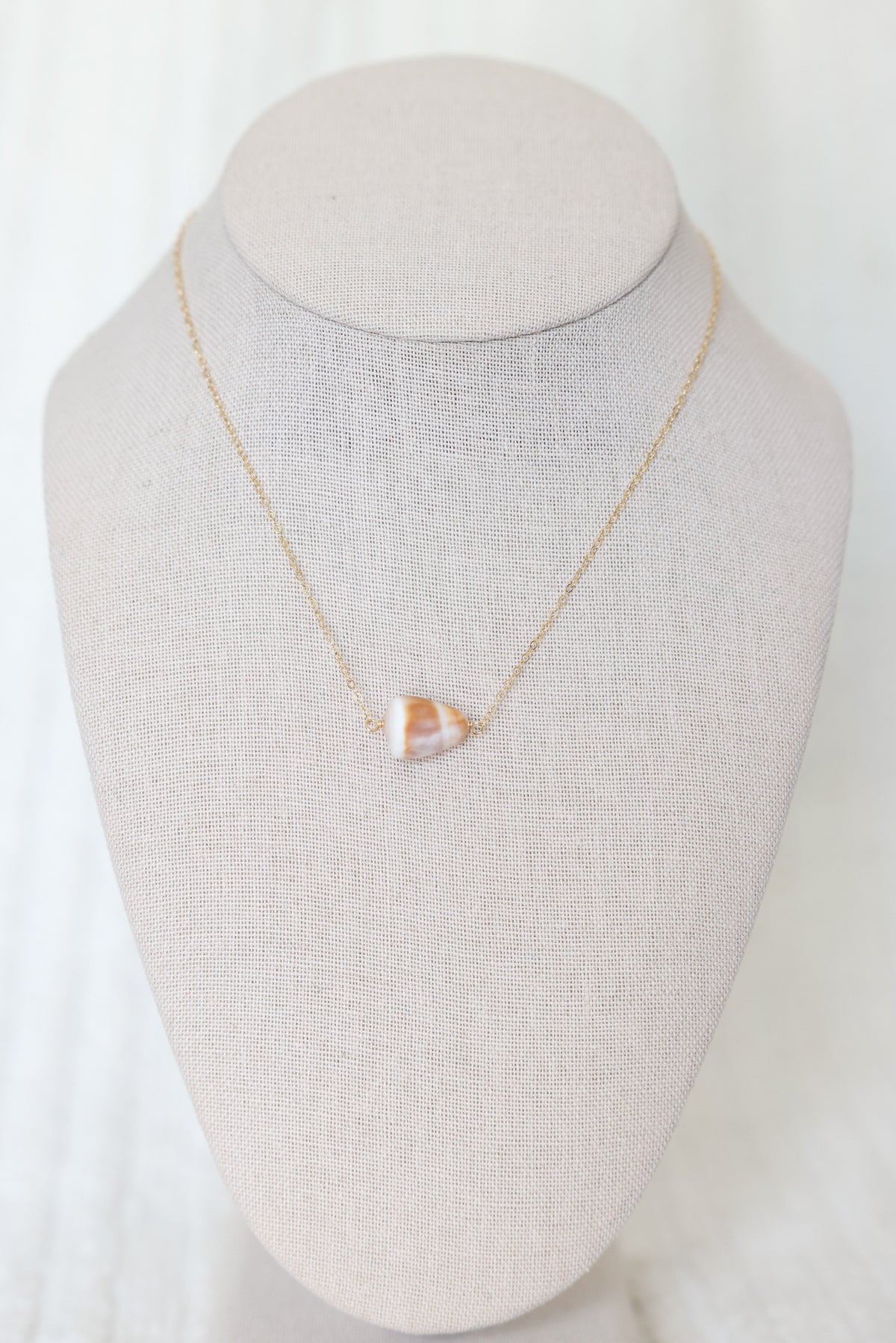Cone shell necklace