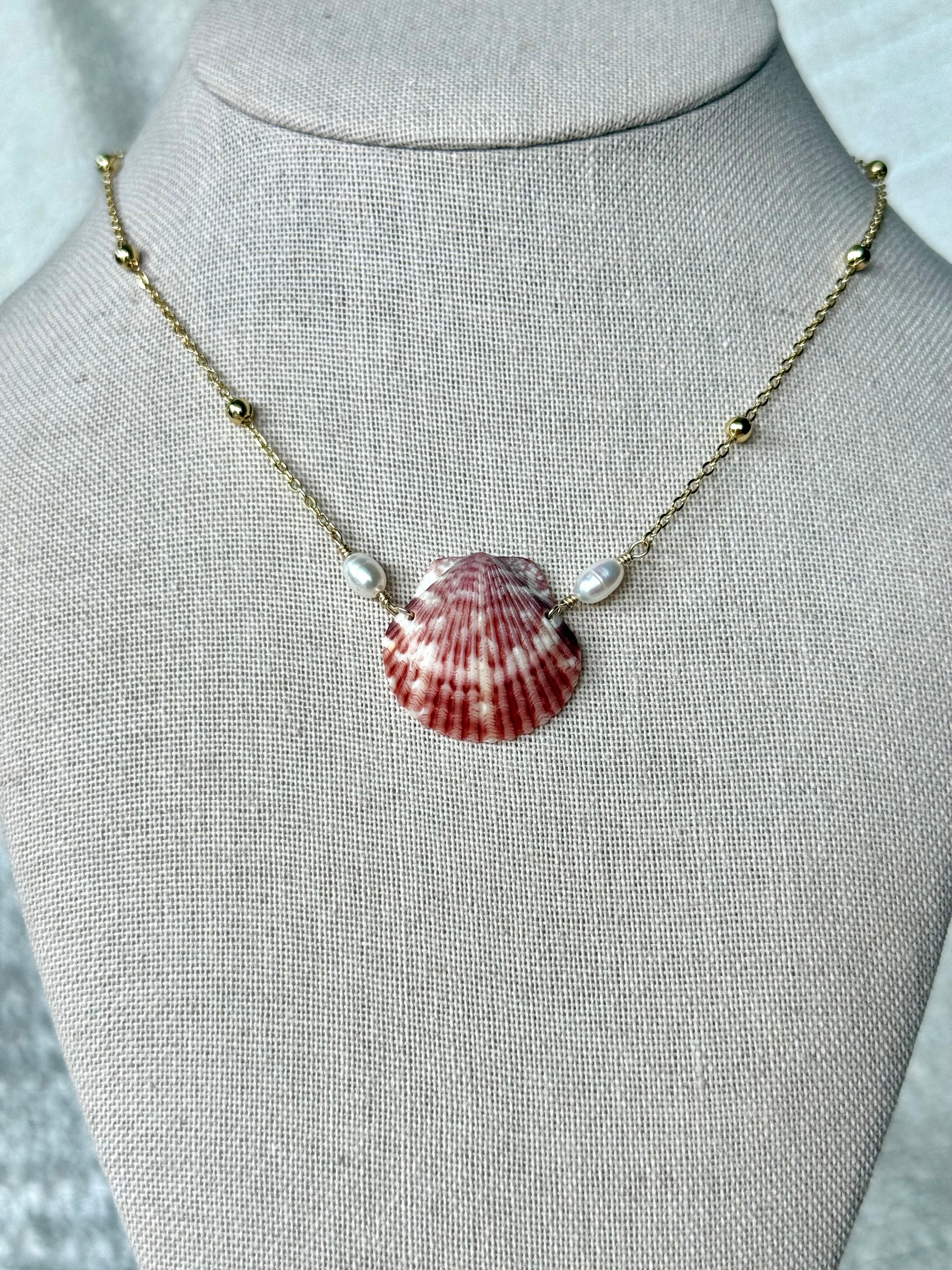 Seashell necklace