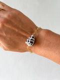 Hebrew cone shell bracelet