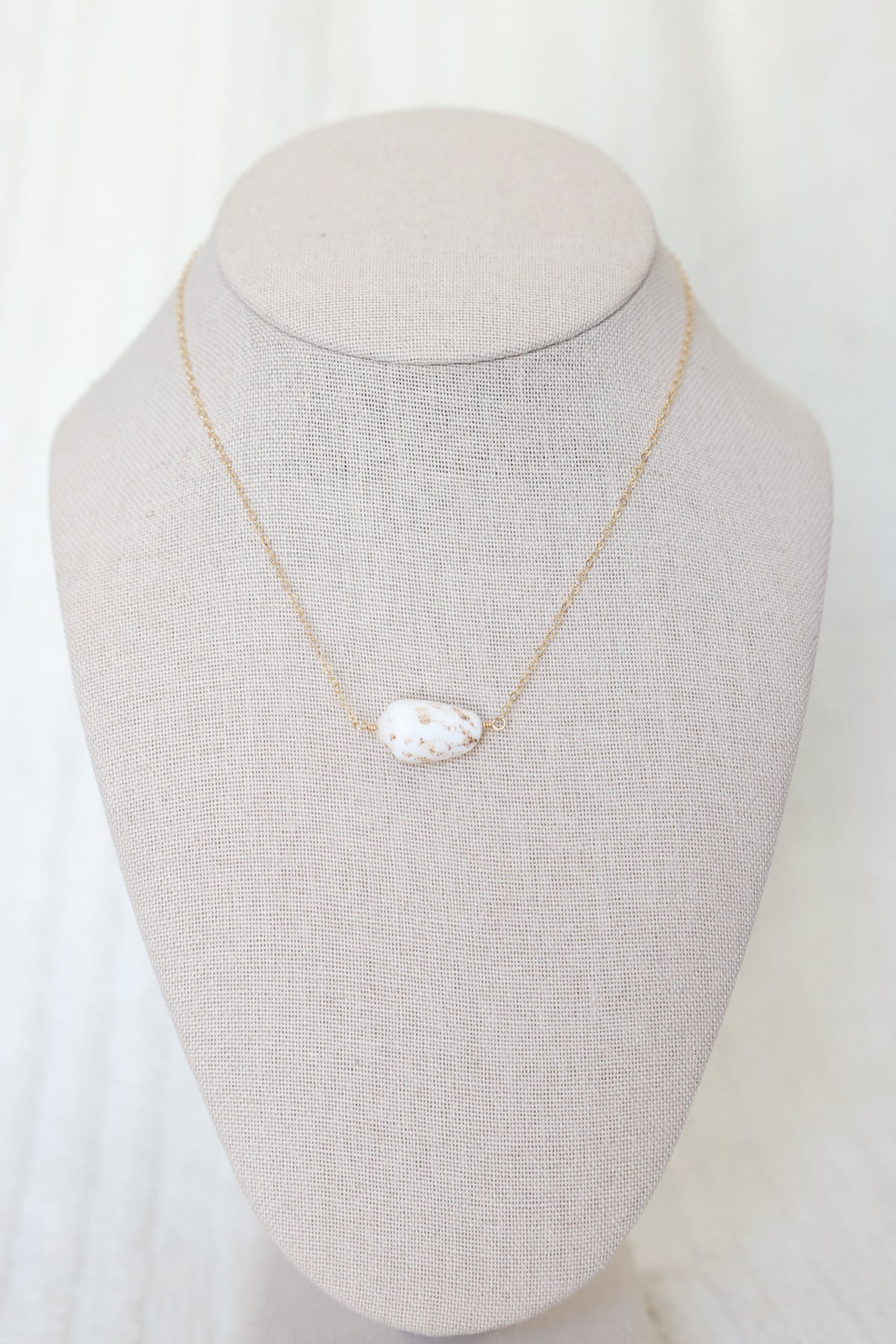 Cone shell necklace