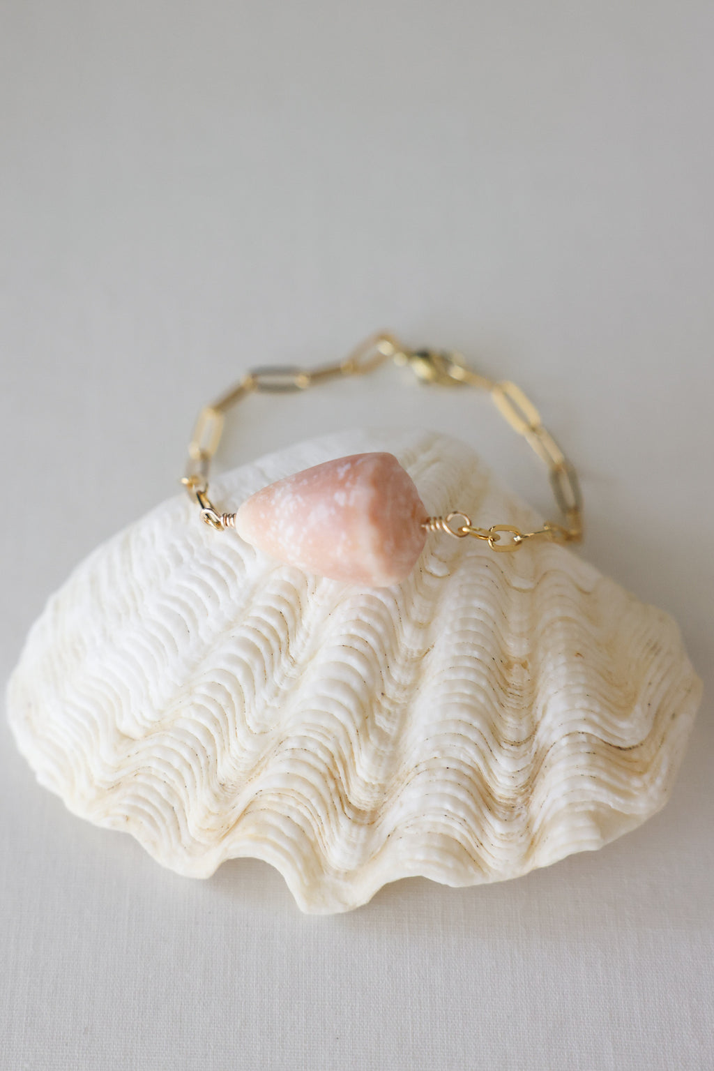 Cone shell bracelet